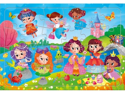 Пазл на подложке "Сказочные феи" (24 дет.) Пазл на подложке "Сказочные феи" (24 дет.)