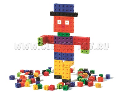 Кубики соединяющиеся (2см, 10 цветов, 1000 шт.) Кубики соединяющиеся (2см, 10 цветов, 1000 шт.)