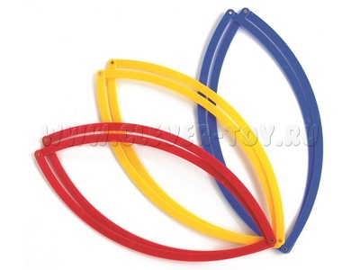 Кольца для классификации предметов большие (6 штук диаметром 50см, 3 цветов) Кольца для классификации предметов большие (6 штук диаметром 50см, 3 цветов)