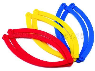 Кольца для классификации предметов настольные (15 штук диаметром 25см, 3 цветов) Кольца для классификации предметов настольные (15 штук диаметром 25см, 3 цветов)