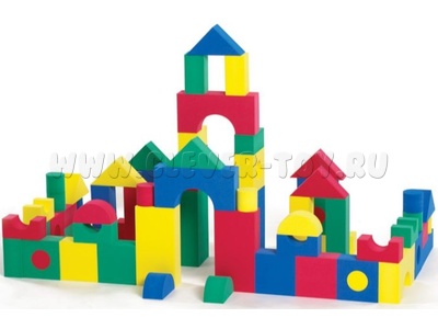 Блоки геометрические мягкие. Набор для класса (68шт.) Блоки геометрические мягкие. Набор для класса (68шт.)