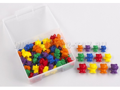 Счетный материал "Мишки с рюкзаками" (24шт-12г, 24шт-8г, 48шт-4г; всего 96 шт) Счетный материал "Мишки с рюкзаками" (24шт-12г, 24шт-8г, 48шт-4г; всего 96 шт)