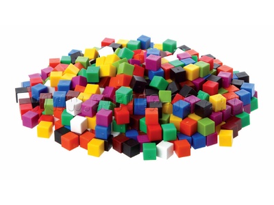 Счетный материал "Кубики" (10 мм, 10 цветов, 1000 шт.) Счетный материал "Кубики" (10 мм, 10 цветов, 1000 шт.)