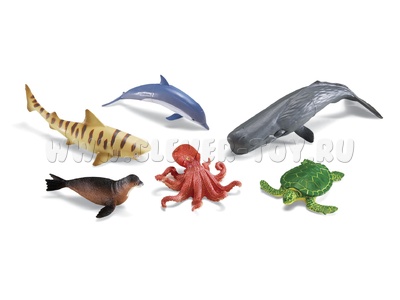 Фигурки большие "Жители океана" Фигурки большие "Жители океана"
