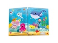 Книжка-панорама с наклейками. Подводный мир Книжка-панорама с наклейками. Подводный мир