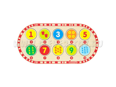 Пазл деревянный "Цифры" Пазл деревянный "Цифры"