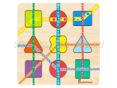 Пазл деревянный "Линии" (остатки) Пазл деревянный "Линии" (остатки)