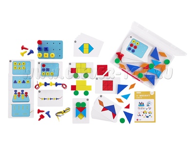 Набор "Ранняя Математика 101: Фигуры и задачи" 1-й уровень (3-4 года) Набор "Ранняя Математика 101: Фигуры и задачи" 1-й уровень (3-4 года)