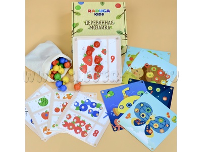 Набор "Деревянная мозаика" (Основной набор) Набор "Деревянная мозаика" (Основной набор)