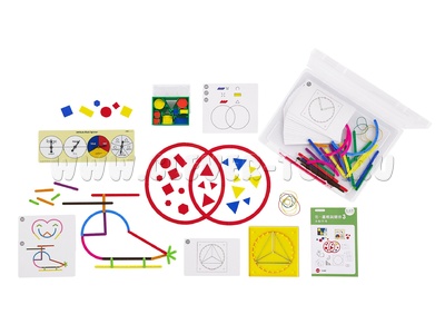 Набор "Ранняя Математика 101: Фигуры и задачи" 3-й уровень (5-6 лет) Набор "Ранняя Математика 101: Фигуры и задачи" 3-й уровень (5-6 лет)