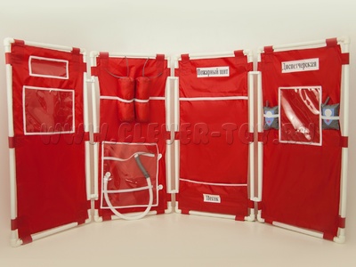 Комплект чехлов "Пожарная часть" Комплект чехлов "Пожарная часть"