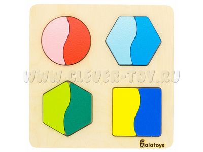 Пазл "Дроби 2" (18*18 см, АТ) Пазл "Дроби 2" (18*18 см, АТ)