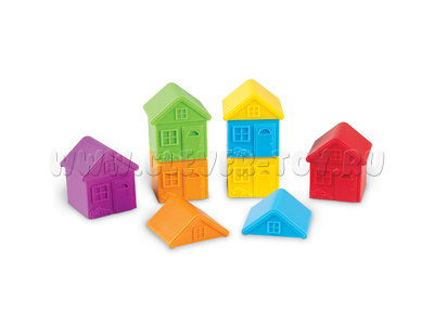 Игровой набор "Домики для сортировки" (12 элементов) Игровой набор "Домики для сортировки" (12 элементов)