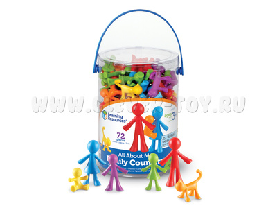 Игровой набор фигурок "Моя семья" (72 элемента) Игровой набор фигурок "Моя семья" (72 элемента)