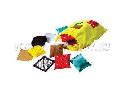 Игровой набор "Тактильные квадраты" (21 элемент) Игровой набор "Тактильные квадраты" (21 элемент)