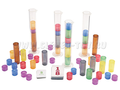 Игровой набор "Дроби" (128 элементов) Игровой набор "Дроби" (128 элементов)