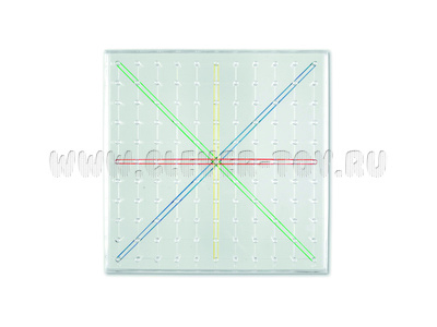 Игровой набор "Прозрачный геоборд" Игровой набор "Прозрачный геоборд"