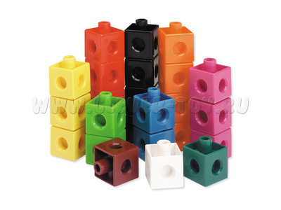 Игровой набор "Соединяющиеся кубики" (100 элементов) Игровой набор "Соединяющиеся кубики" (100 элементов)