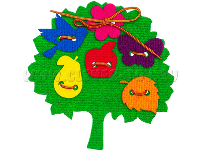 Дерево. Шнуровка (ковролин) Дерево. Шнуровка (ковролин)