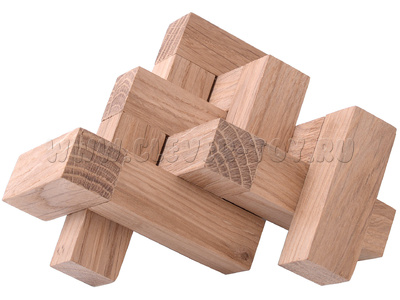 Головоломка "Супер-Тройка" (дерево) Головоломка "Супер-Тройка" (дерево)