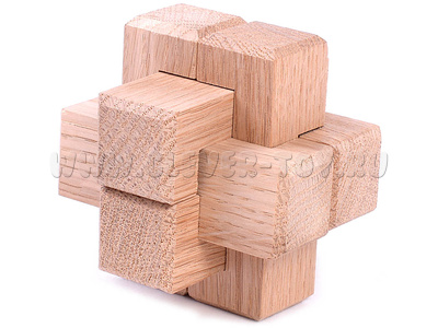 Головоломка "Суперузел 6" (дерево) Головоломка "Суперузел 6" (дерево)