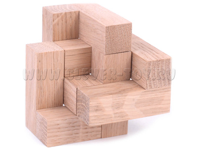 Головоломка "Трилистник" (дерево) Головоломка "Трилистник" (дерево)