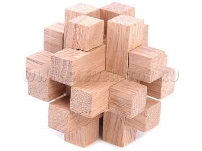 Головоломка "Узел Альтекрузе" (12 элементов, дерево) Головоломка "Узел Альтекрузе" (12 элементов, дерево)