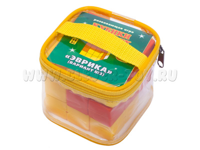 Кубики для всех "Эврика", вариант №3 (в сумочке) Кубики для всех "Эврика", вариант №3 (в сумочке)