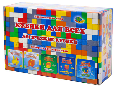 Кубики для Всех (набор из 5 кубов) Кубики для Всех (набор из 5 кубов)