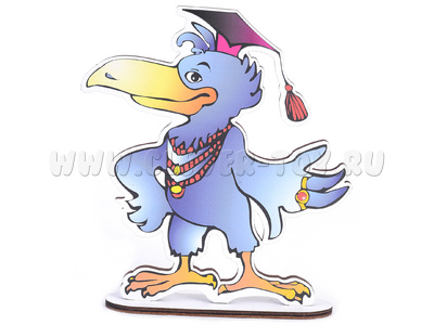 Персонаж средний "Ворон Метр" (на подставке, крепление на Коврограф) - остатки Персонаж средний "Ворон Метр" (на подставке, крепление на Коврограф) - остатки