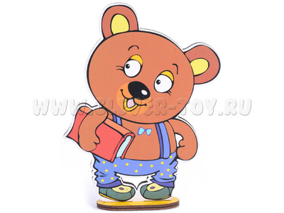 Персонаж средний "Медвежонок Мишик" (на подставке, крепление на Коврограф) - остатки Персонаж средний "Медвежонок Мишик" (на подставке, крепление на Коврограф) - остатки