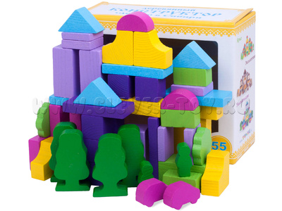 Конструктор "Краски дня" вечер (55 деталей) Конструктор "Краски дня" вечер (55 деталей)