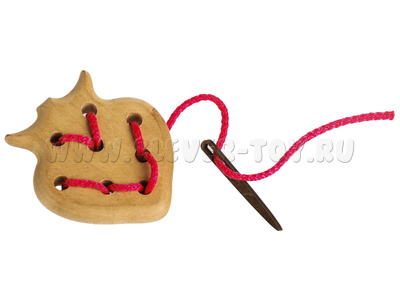 Шнуровка деревянная "Ягодка" Шнуровка деревянная "Ягодка"