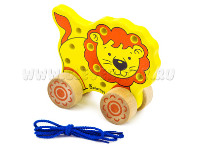 Шнуровка-каталка "Лев" (остатки) Шнуровка-каталка "Лев" (остатки)