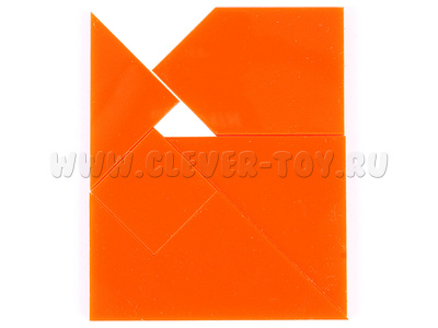 Головоломка "Два квадрата" (пластик) Головоломка "Два квадрата" (пластик)