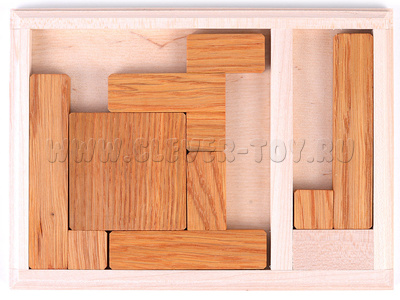 Головоломка "Декарт" (дерево) Головоломка "Декарт" (дерево)