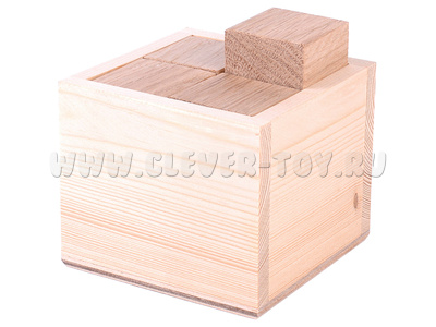 Головоломка "Кубик для начинающих" (дерево) Головоломка "Кубик для начинающих" (дерево)