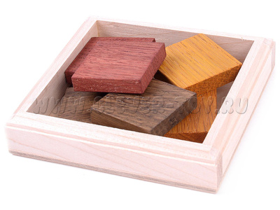 Головоломка "Пифагоровы штаны 1" (дерево) Головоломка "Пифагоровы штаны 1" (дерево)