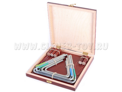 Комплект треугольников №1 "Профи" в кейсе (10-12-14-16-18 см., диаметр 8мм.) Комплект треугольников №1 "Профи" в кейсе (10-12-14-16-18 см., диаметр 8мм.)