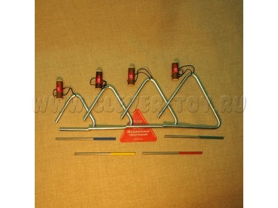 Комплект треугольников №3 (09-11-13-15 см, диаметр 8мм) Комплект треугольников №3 (09-11-13-15 см, диаметр 8мм)