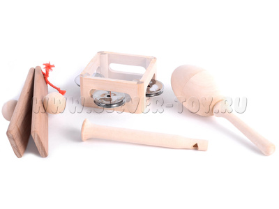 Комплект "Гномик" (дерево, без росписи) Комплект "Гномик" (дерево, без росписи)