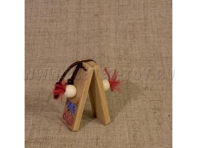 Хлопушка (дерево, сувенирная) Хлопушка (дерево, сувенирная)