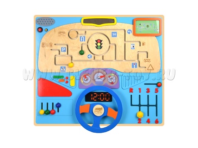 Бизиборд "ПДД" (70*64см) Бизиборд "ПДД" (70*64см)