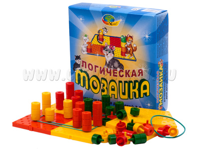 Логическая мозаика - (набор для детей 3-8 лет) Логическая мозаика - (набор для детей 3-8 лет)