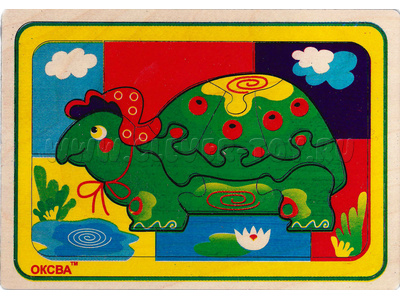 Собери картинку "Черепаха" Собери картинку "Черепаха"