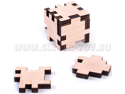 Занимательный куб 3 категория сложности (пространственная головоломка) Занимательный куб 3 категория сложности (пространственная головоломка)