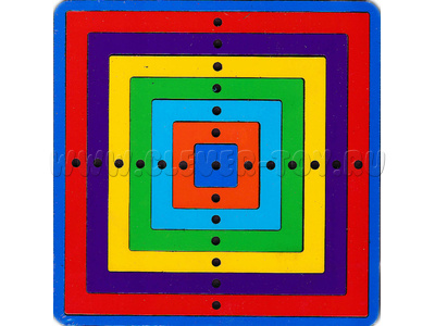 Радужная паутинка "Квадрат" Радужная паутинка "Квадрат"