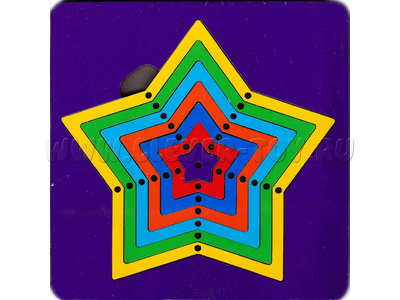 Радужная паутинка "Звезда" Радужная паутинка "Звезда"