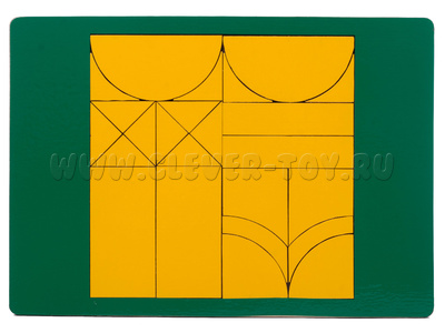 Геометрическая головоломка "Джунгли" Геометрическая головоломка "Джунгли"