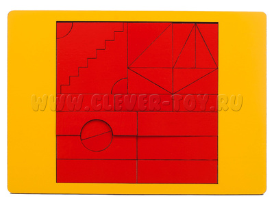 Геометрическая головоломка "Город мастеров" Геометрическая головоломка "Город мастеров"